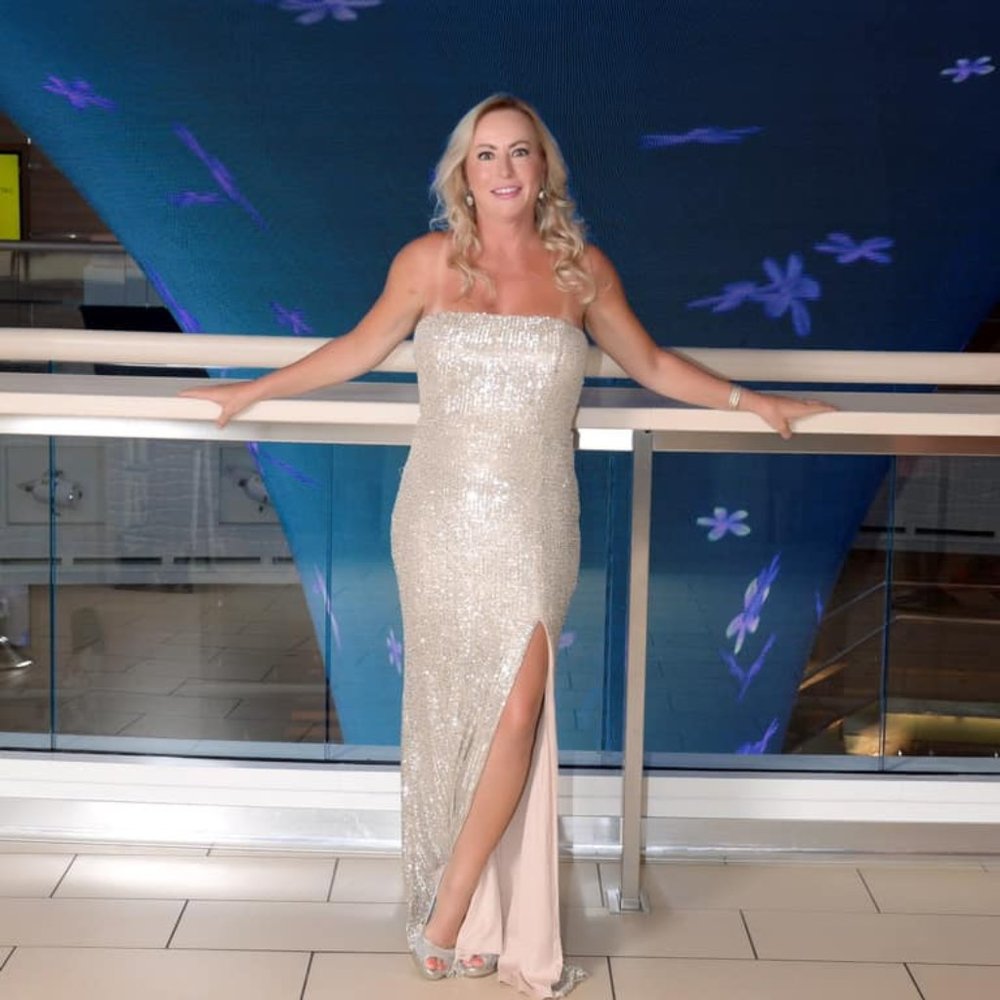 Lulus Strapless Silver Dress